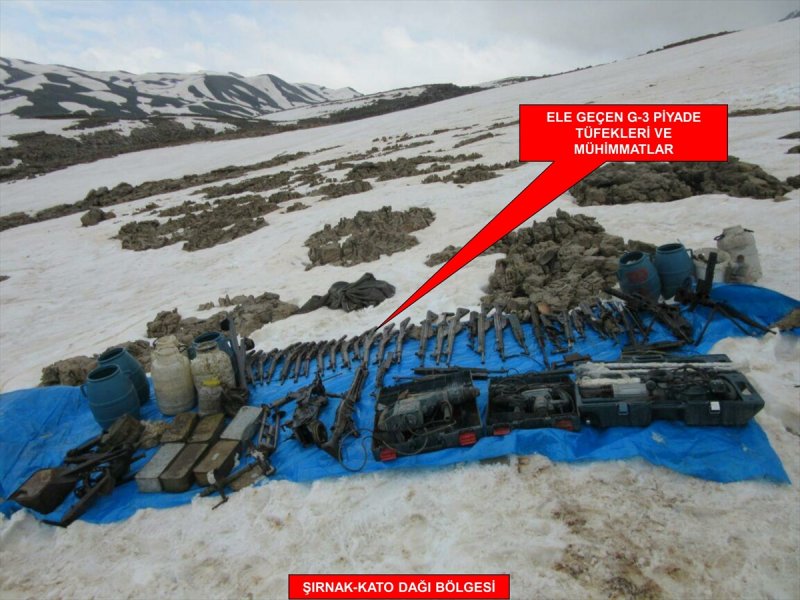 Şırnak'ta terör örgütüne büyük darbe