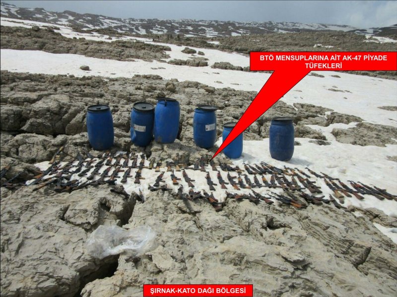 Şırnak'ta terör örgütüne büyük darbe