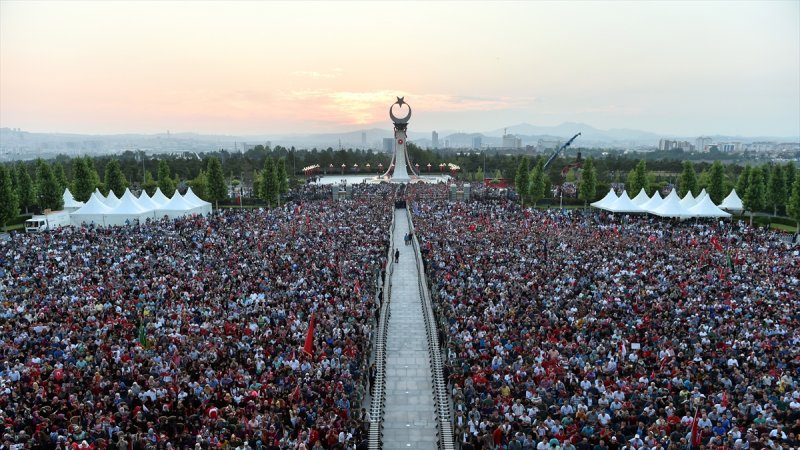 15 Temmuz Şehitler Abidesi Anıtı