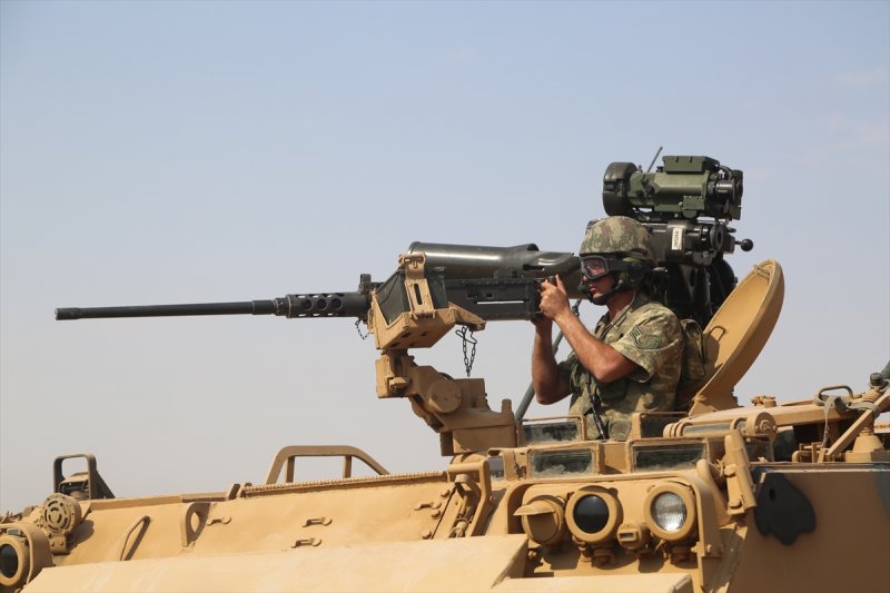 Silopi-Habur bölgesindeki tatbikatın görüntüleri