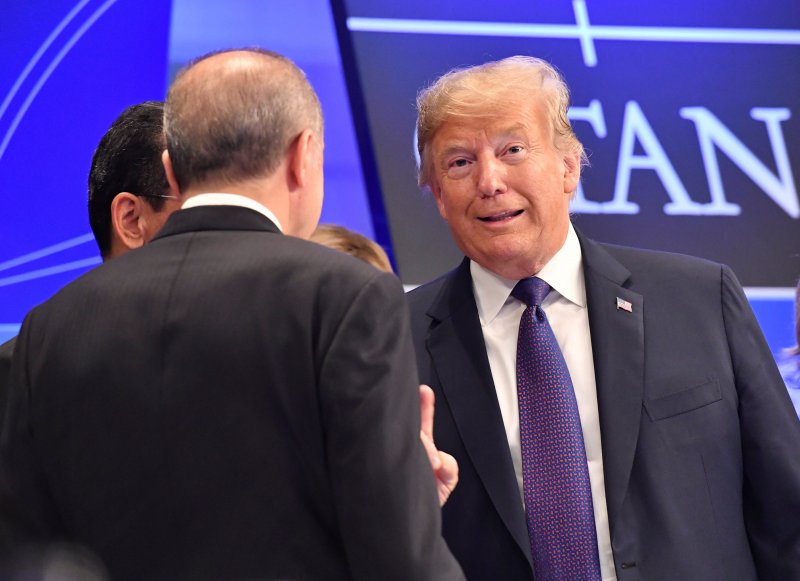 NATO zirvesine damga vuran Erdoğan-Trump görüşmesi 