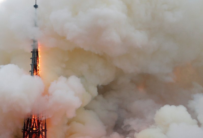 Notre Dame Katedrali'nde yangın