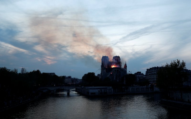 Notre Dame Katedrali'nde yangın