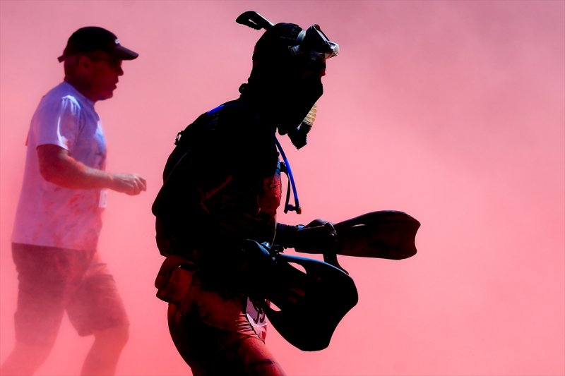 Rusya'da 'Color Run' festivali ilgi gördü