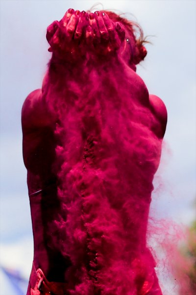 Rusya'da 'Color Run' festivali ilgi gördü