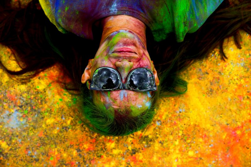 Rusya'da 'Color Run' festivali ilgi gördü