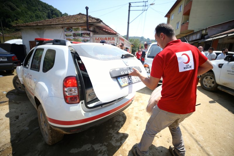 Düzce'de sel felaketi