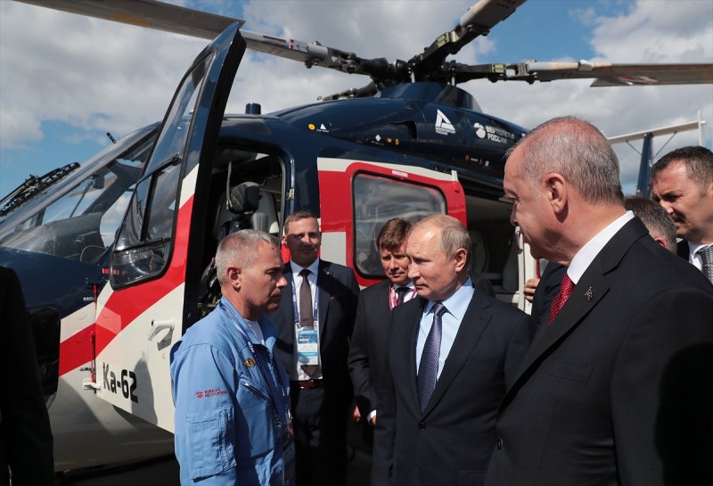 Cumhurbaşkanı Erdoğan Rusya'da
