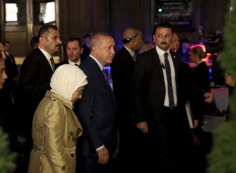 Cumhurbaşkanı Erdoğan'a ABD'de coşkulu karşılama