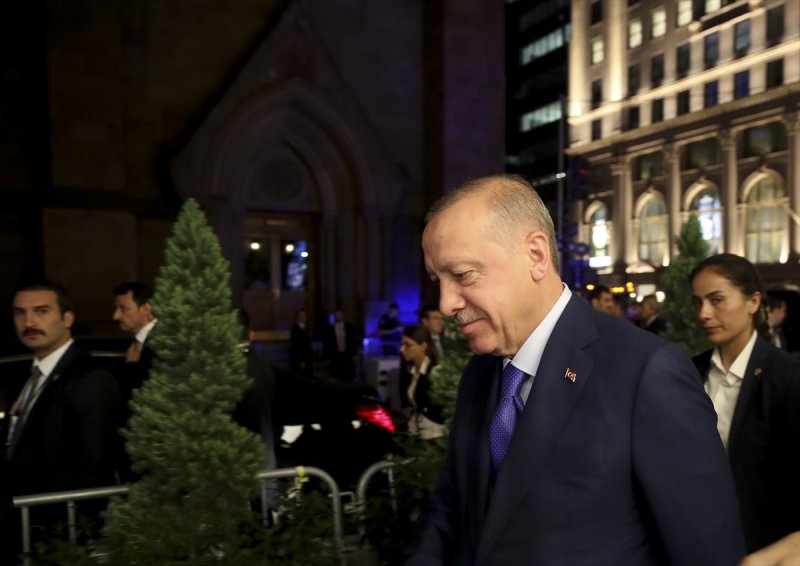 Cumhurbaşkanı Erdoğan'a ABD'de coşkulu karşılama