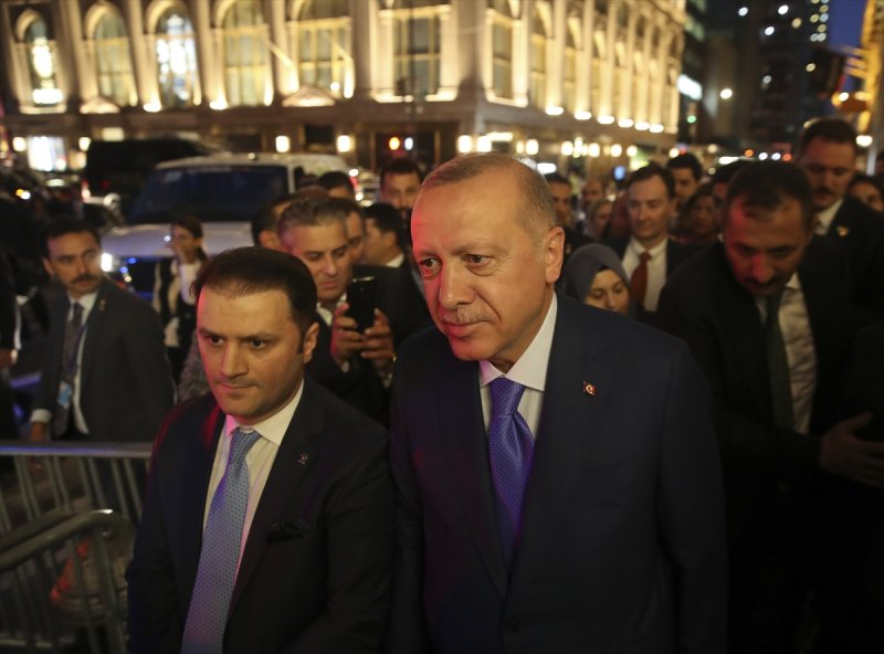 Cumhurbaşkanı Erdoğan'a ABD'de coşkulu karşılama