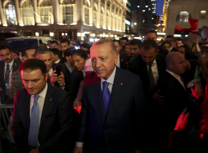 Cumhurbaşkanı Erdoğan'a ABD'de coşkulu karşılama
