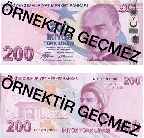 İşte yeni banknotlar