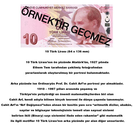 İşte yeni banknotlar