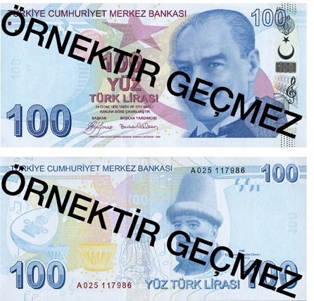 İşte yeni banknotlar