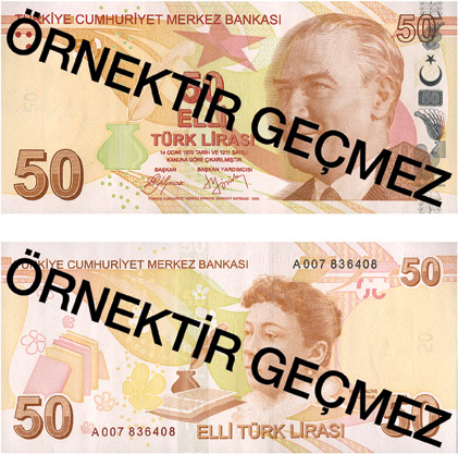 İşte yeni banknotlar