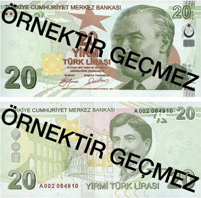 İşte yeni banknotlar