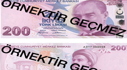 İşte yeni banknotlar