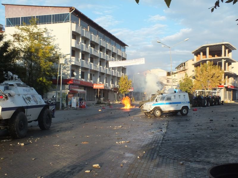 Muş'ta Kobani gerilimi