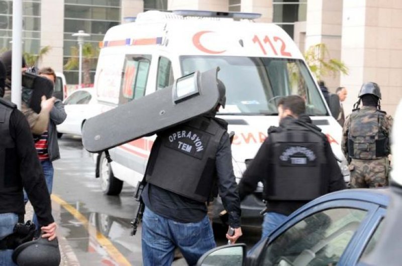 Özel Harekat Çağlayan Adliyesi'nde