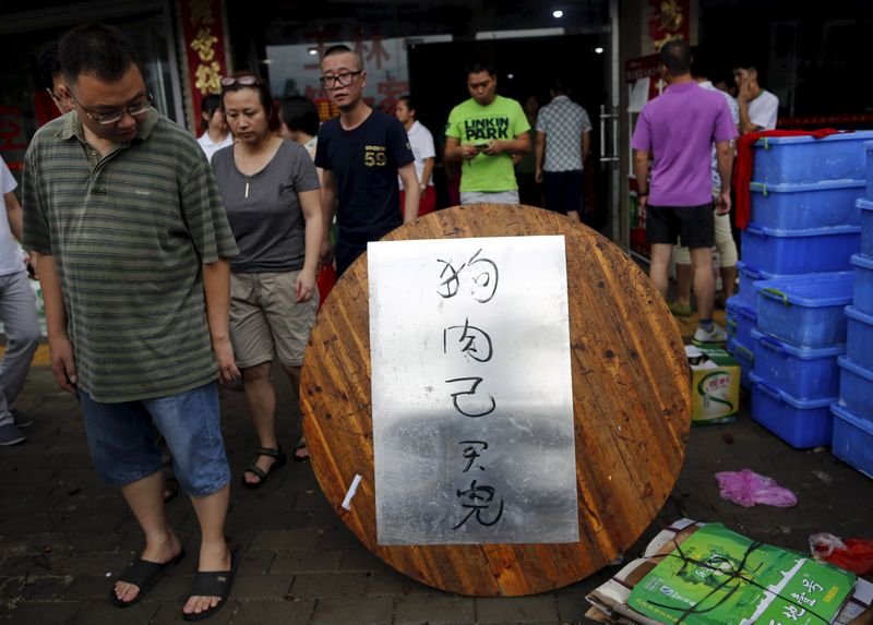 Çin'de köpek yeme festivali yapıldı