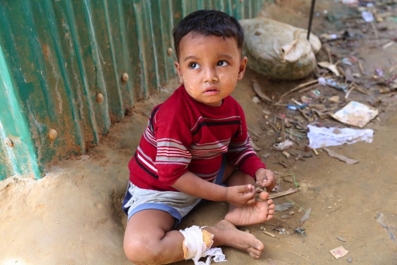 Arakanlı mülteci kamplarından hiç görmediğiniz fotoğraflar