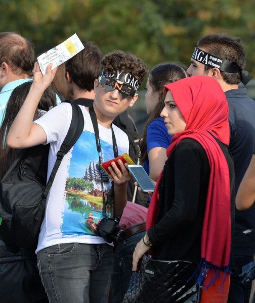 İstanbul'dan Lady Gaga geçti