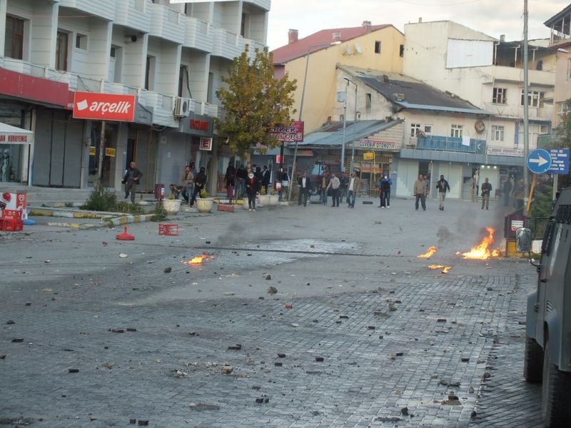 Muş'ta Kobani gerilimi