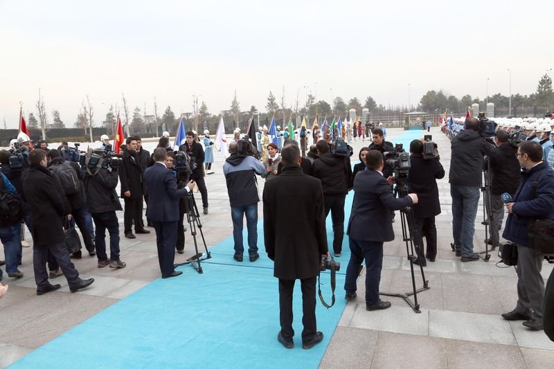 Cumhurbaşkanı Erdoğan Aliyev'i ağırladı