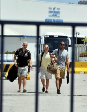 ABD uçak gemisi Antalya'da