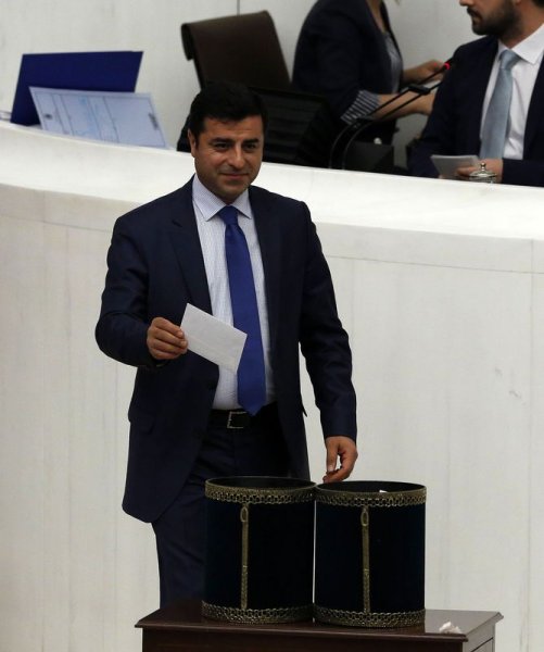 Meclis Başkanlığı oylamasından kareler