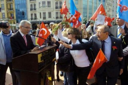 Taksim'deki kutlamalarda gerginlik 