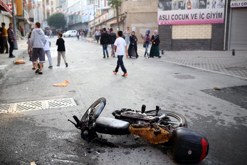 İstanbul'da Kobani eylemleri