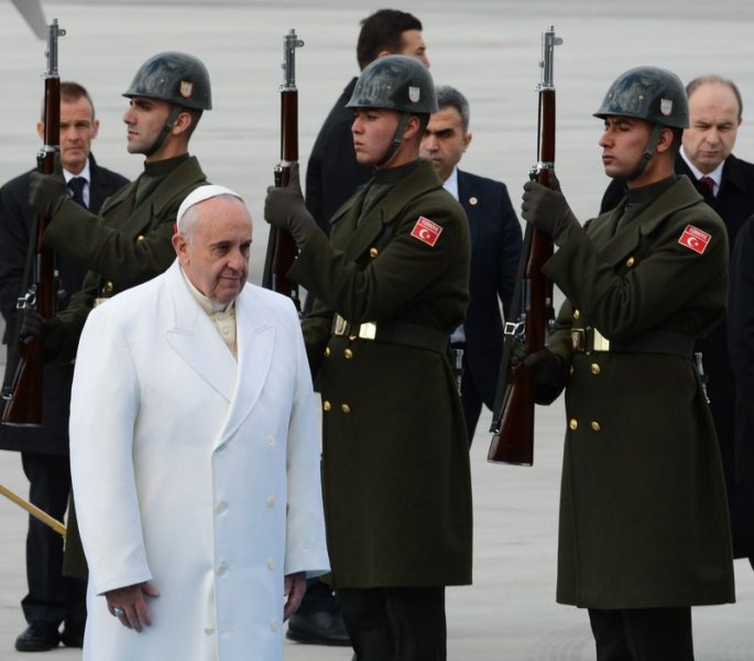 Papa Franciscus Türkiye'de