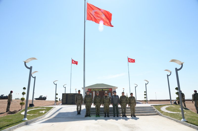 Necdet Özel'den Süleyman Şah ziyareti