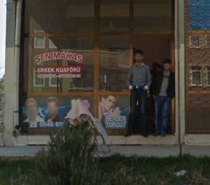 Google'ın kamerasına yakalanan Türkler 