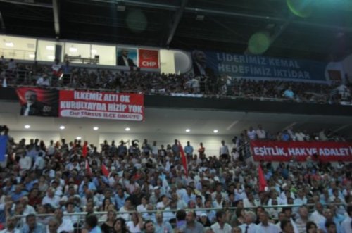 CHP'nin 34. kurultayından kareler