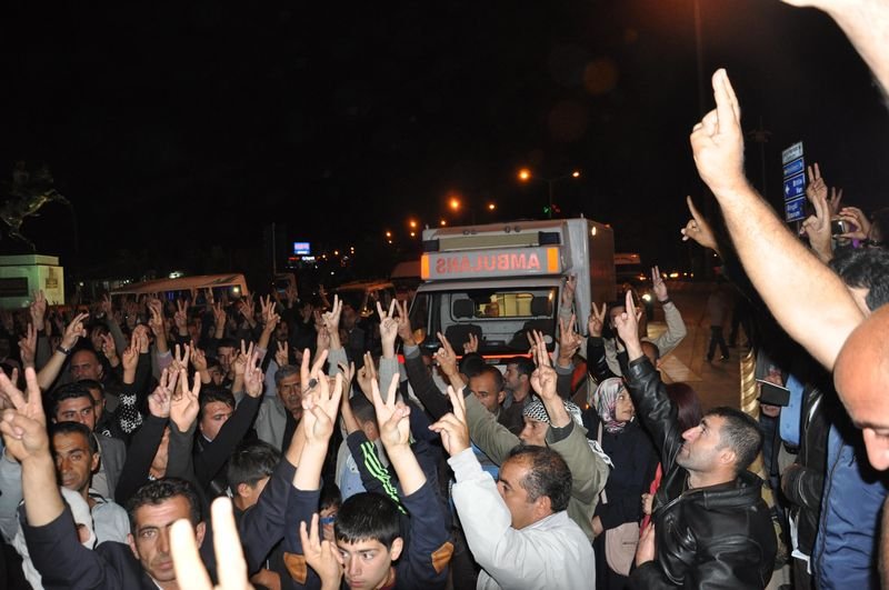 Muş'ta Kobani gerilimi