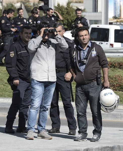 ODTÜ'de Kobani eylemi