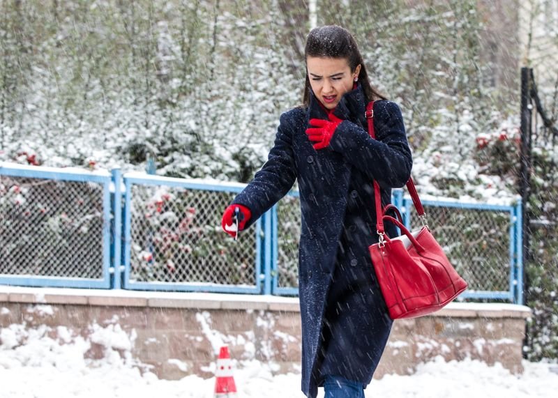Ankara'da yoğun kar yağışı 