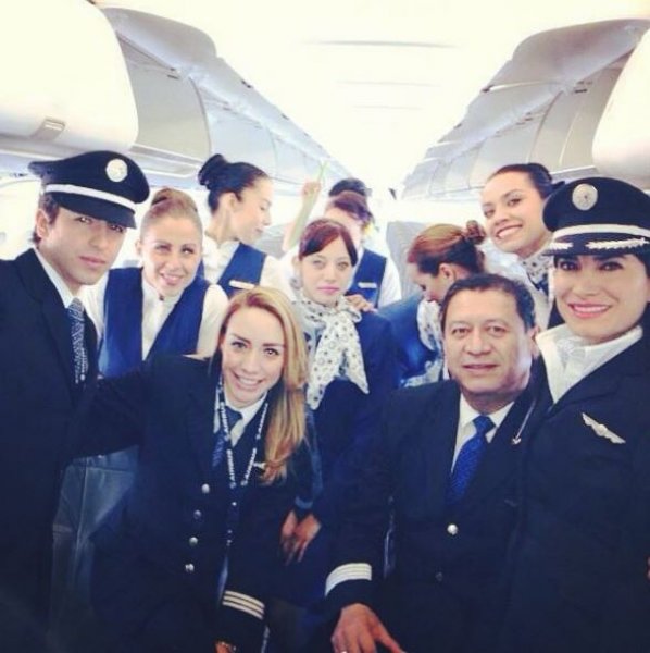 Ronaldo'nun Meksikalı güzel pilotu