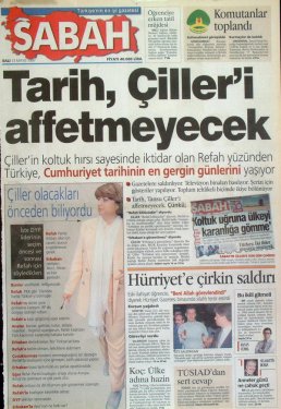 15 yıl önceki 28 Şubat manşetleri