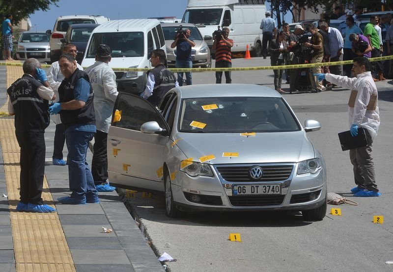 Ankara'da gergin dakikalar