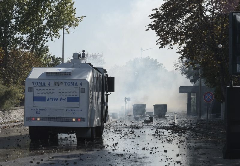 ODTÜ'de Kobani eylemi