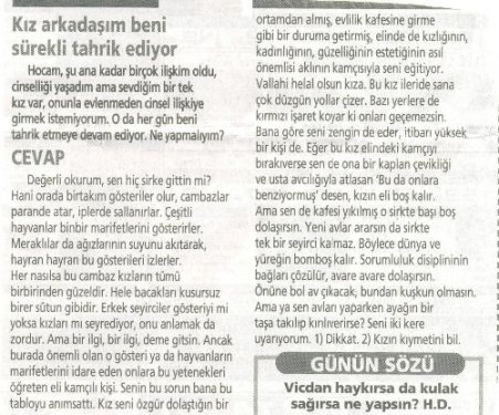 Haydar Dümen'e gelen ilginç sorular