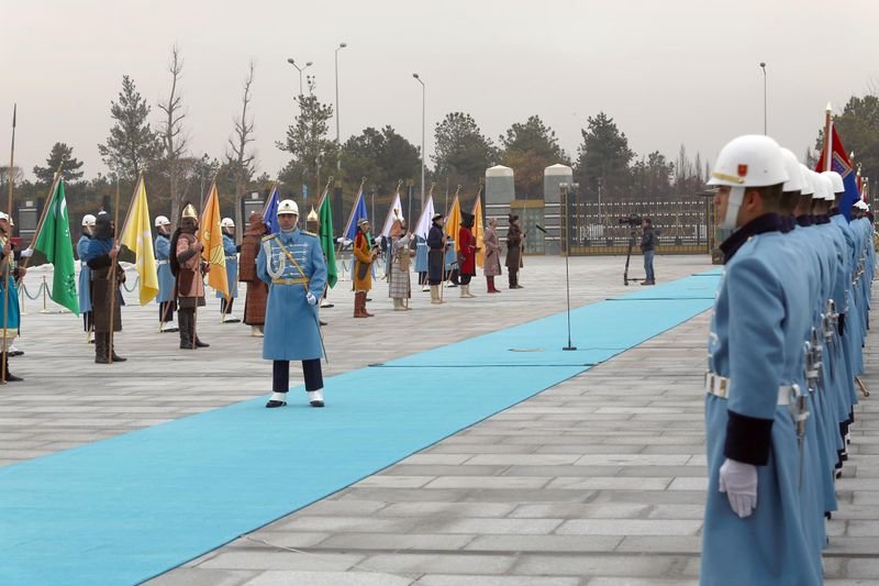 Cumhurbaşkanı Erdoğan Aliyev'i ağırladı