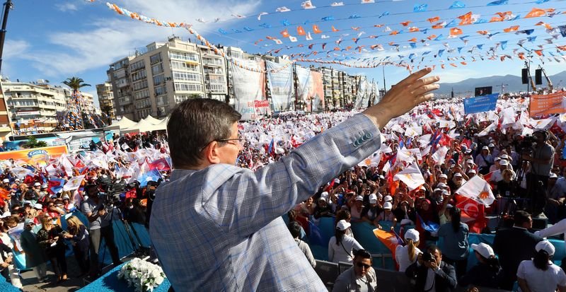 Başbakan Davutoğlu'nun İzmir mitingi