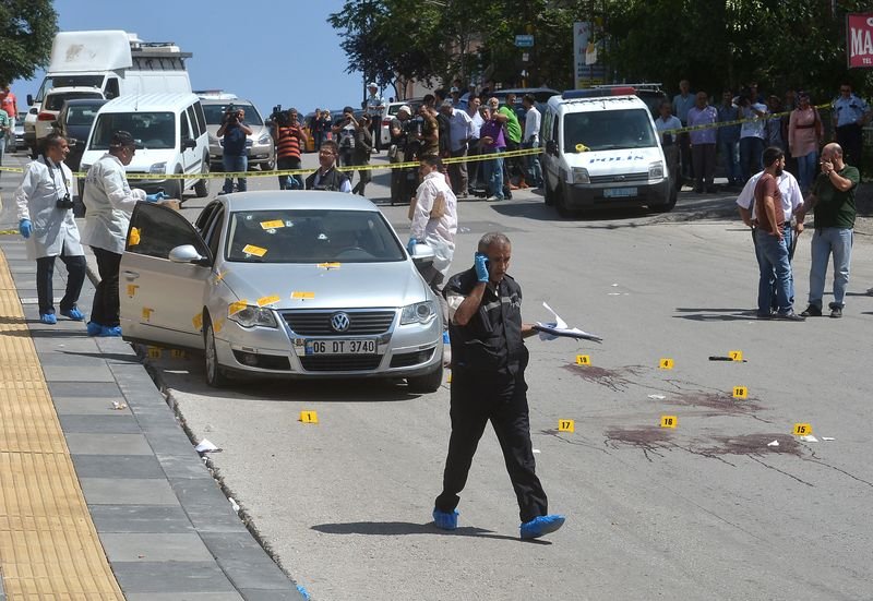 Ankara'da gergin dakikalar