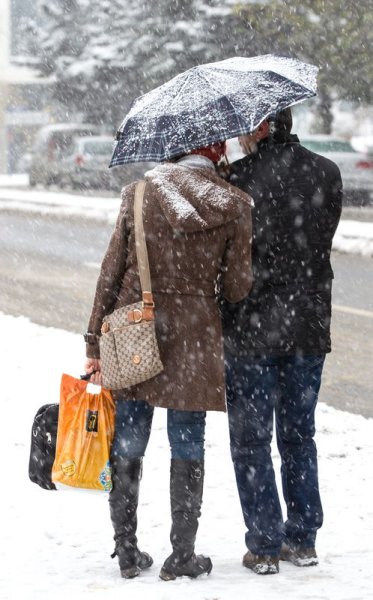 Ankara'da yoğun kar yağışı 