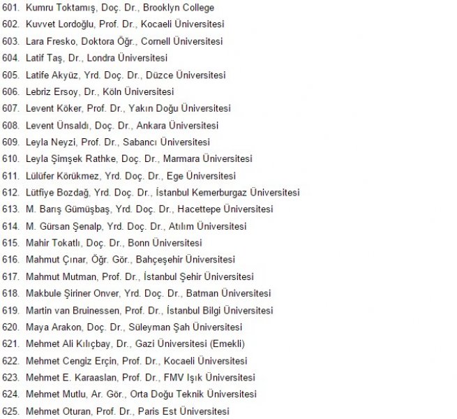 1100 akademisyen askeri polisi katliamla suçladı